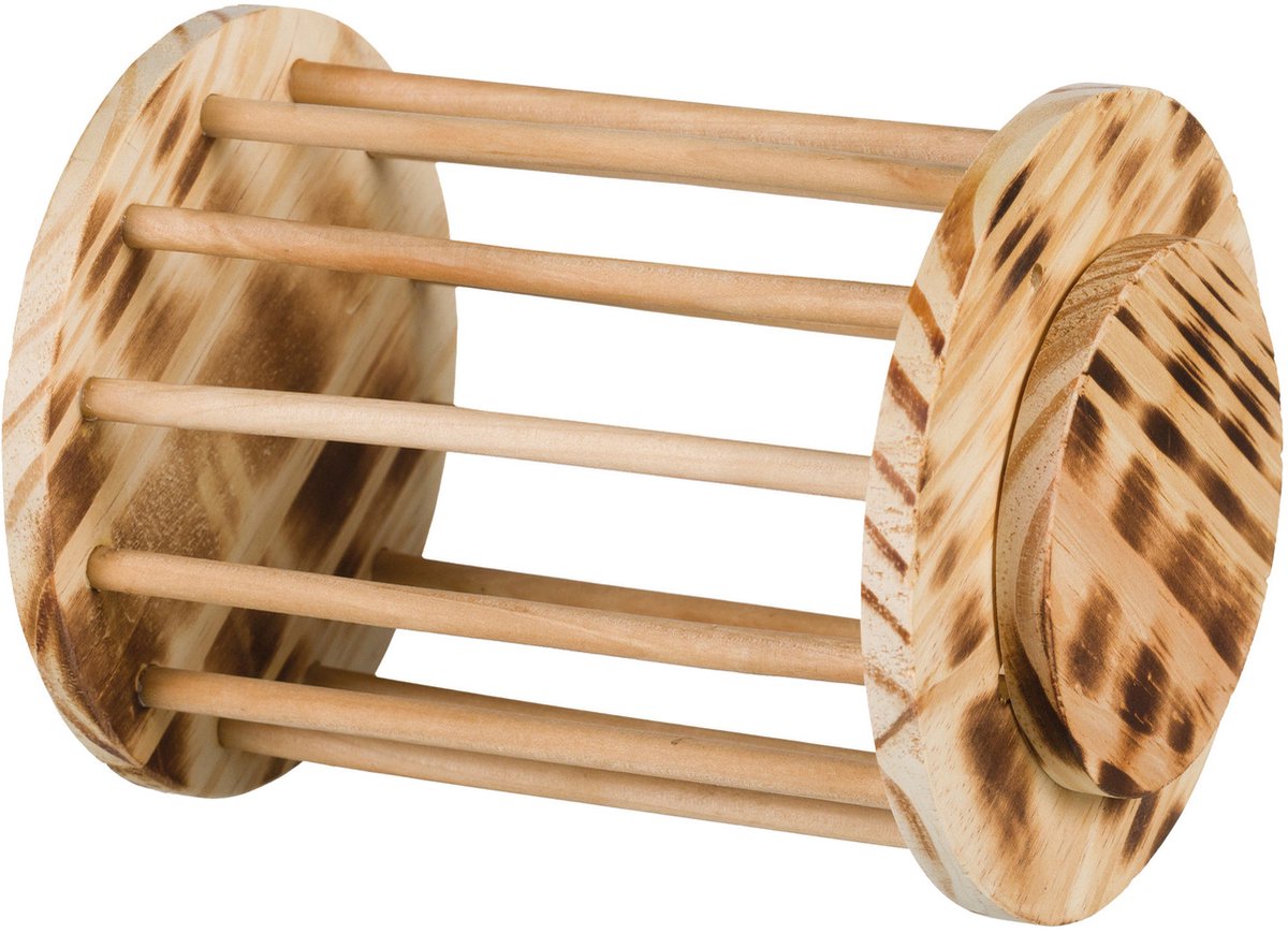 Trixie – Hooiruif Met Deksel – Hout Gevlamd – 15x15x19 cm Trixie – Hooiruif Met Deksel – Hout Gevlamd – 15x15x19 cm