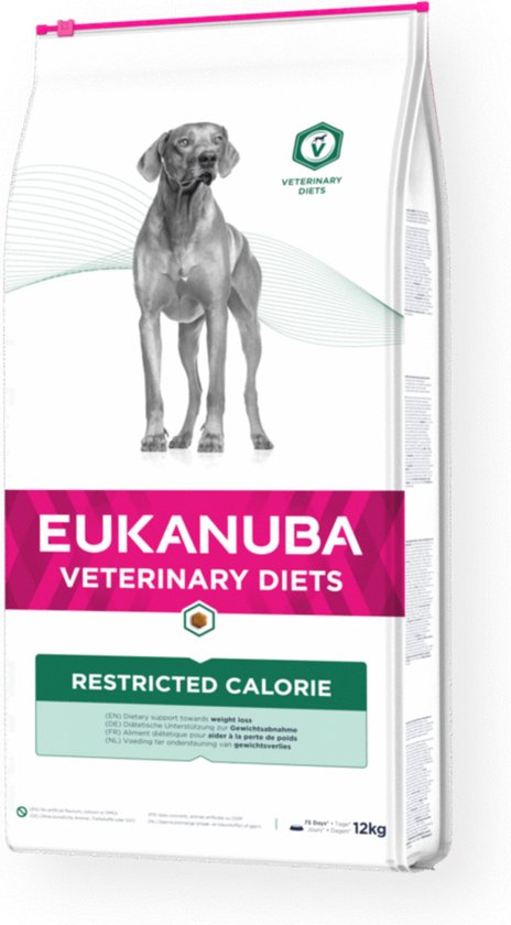 Eukanuba Restricted Calorie - Hondendieetvoer - Kip 12 kg