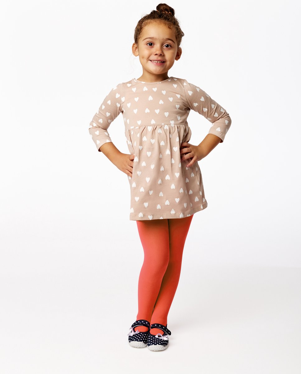 Merry Style WL-010 Kinderen Panty - 60 DEN -Microvezel - Meisjes - Polyamide - Koraal-10 - 116-122
