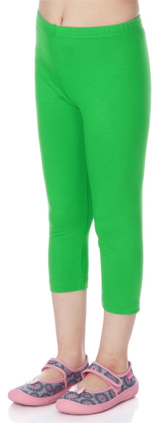 Merry Style MS-MS10-131-LE Meisjes Leggings - Sport - Vrijetijdsbroek - Lang- Viscose - Sporbroek - Yogabroek - Groen - 134