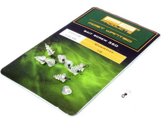 PB Products - Baitscrew 360 - 10 stuks - Transparant van PB Products — afbeelding 4