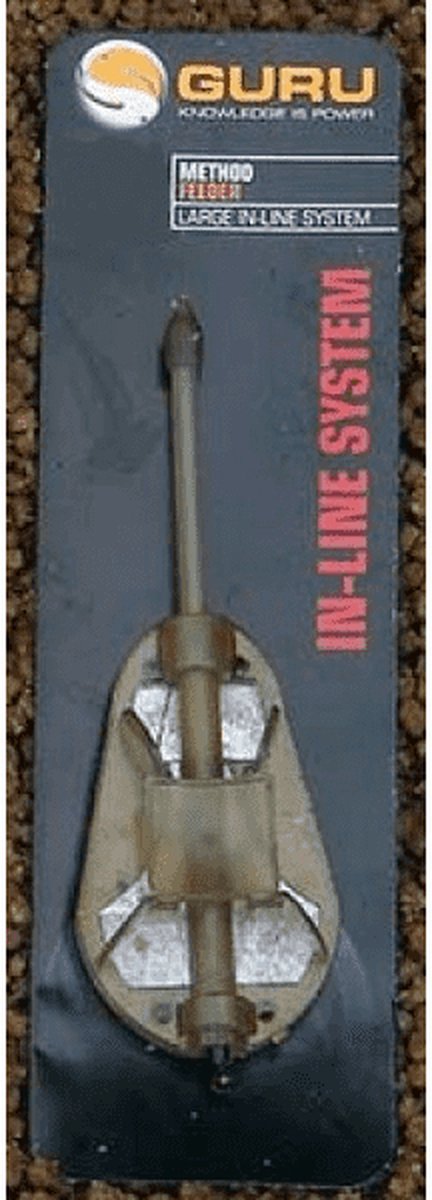 Guru Inline Method Feeder - Voerkorf - 24 gr - Bruin van Guru — afbeelding 5