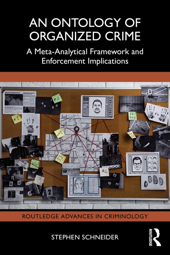 Routledge Advances in Criminology-An Ontology of Organized C ... - cover