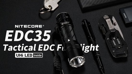 Nitecore EDC35 lampe de poche rechargeable
