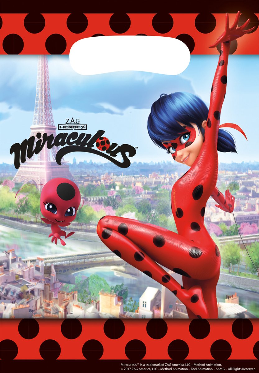 BIGIEMME SRL - 8 Ladybug feestzakjes