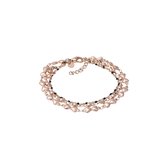 iXXXi Jewelry-Botswana (black beads)-Rosé goudkleurig-Dames Armband