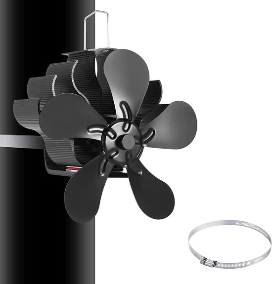 Houtkachel Fan 4/8 Blades Een/Twin Motoren Warmte ... – Vicedeal