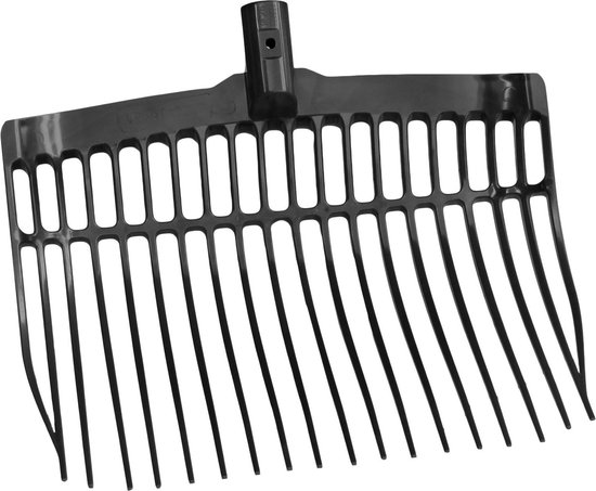 Foto: Mestvork kunststof zwart zonder steel