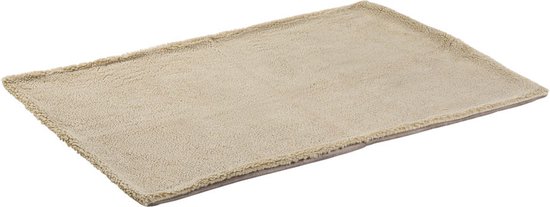 Foto: Maxxnobel losse hoes orthopedische sofa lederlook teddy taupe hondenbank large