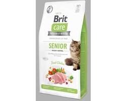 Brit Care Senior Weight Control Kip - Kattenvoer - 7 kg