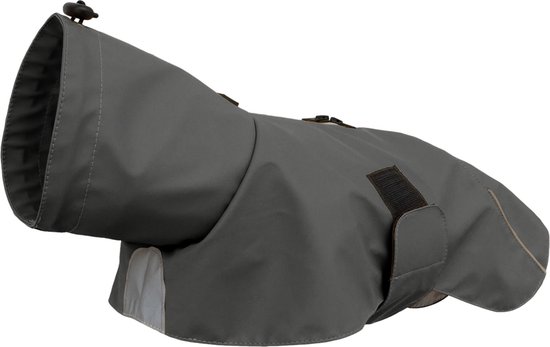 Petlando Regenjas Dublin Zwart - Hondenkleding - 40 cm