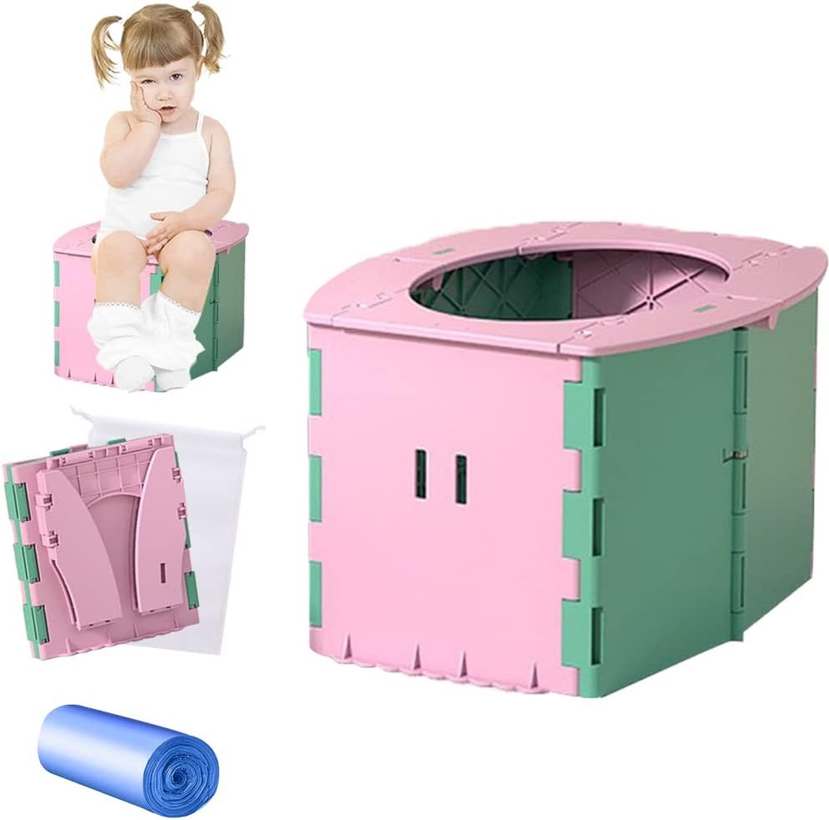 Goedkoopste Solacis Reispotje peuter - Reispotje - Plaspotjes - Potje onderweg - Must have voor uw kind!