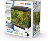 Superfish Aquarium Start 30 Tropical Kit Retro Led 27 l - Aquaria - Zwart