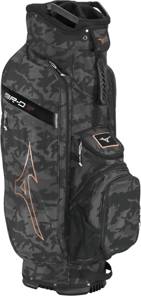 Mizuno BR-D3C Cartbag 2024 - Zwart Camo Koper van Mizuno — afbeelding 3