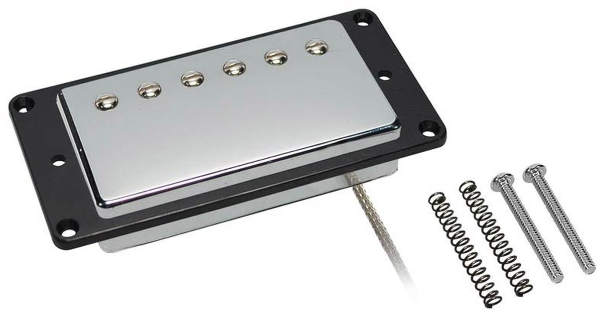 Boston VHB-57-NCH Alnico 5 Humbucker Pickup - Chroom Finish