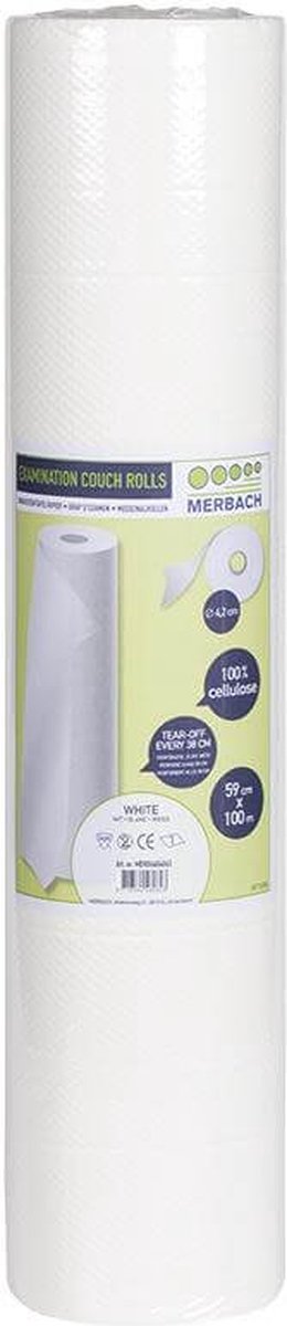 Goedkoopste Merbach onderzoekstafelpapier 100mx59cm, 1st