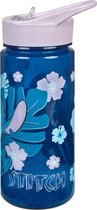 Undercover - Lilo & Stitch - Drinkfles - Lekvrij - met Drinktuit - Blauw