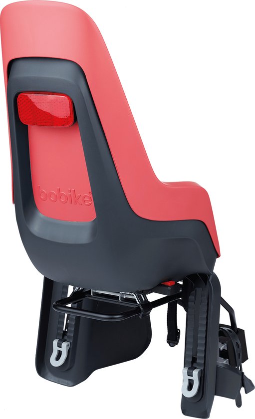 Bobike One Maxi Fietsstoeltje Achter Framebevestiging - Fierce flamingo van Bobike — afbeelding 3