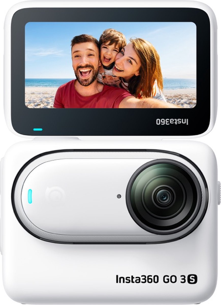 Insta360 GO 3S - 4K Vlog Bundel - 128GB - Inclusief 114cm Selfie Stick