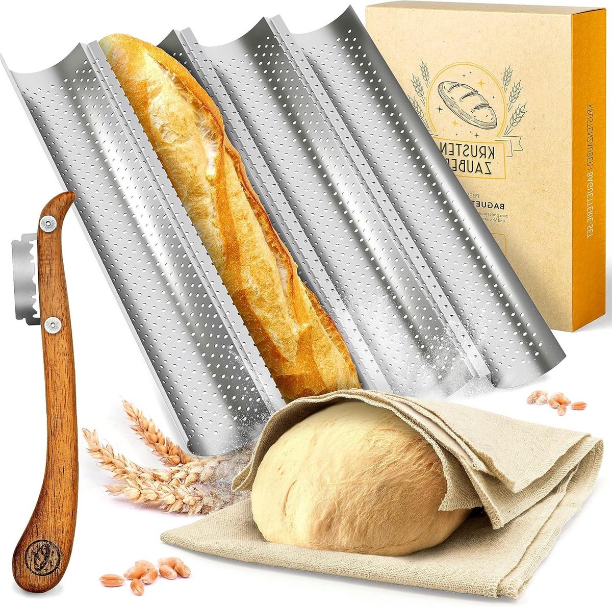 Bakvorm Baguette - Bakkersmes en Bakkerslinnen