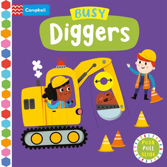 Campbell Busy Books46- Busy Diggers - cover