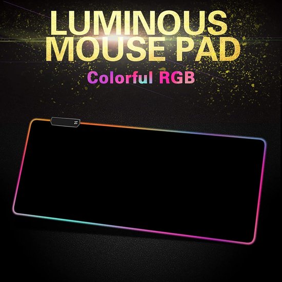 Rosso Deluxe Muismat XXL voor Bureau/Kantoor Leer Bruin