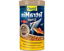 Min Crisps Tropische Siervissen Hoofdvoer - Hoge Voedingswaarde - Minimale Waterbelasting - 500 ml tetramin flakes