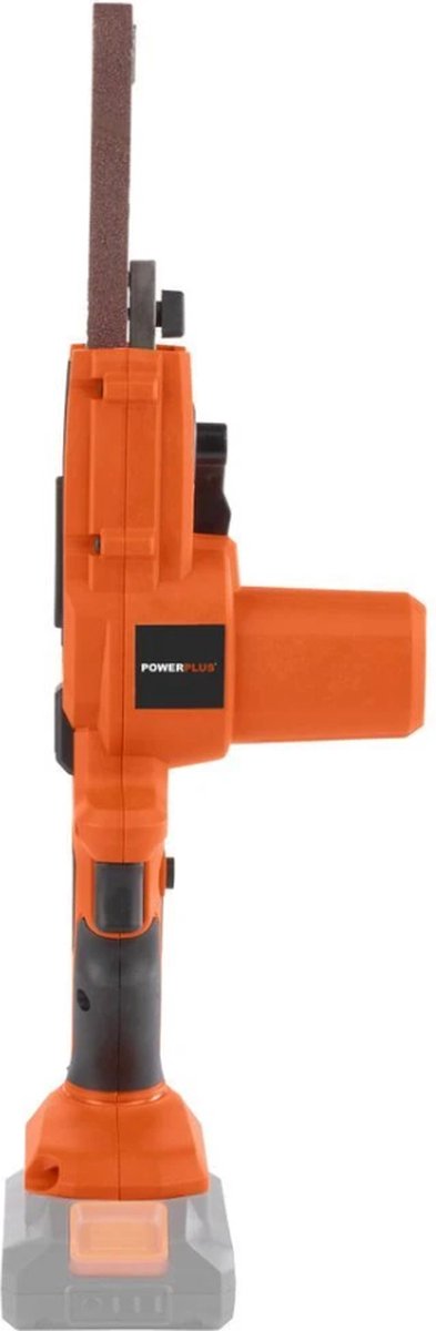 Dual Power accu vijlmachine POWDP50700 - 20V schuurmachine - schuurriem 457x13mm - 800min-1 - zonder batterij en lader - met 1 acc. – foto 8