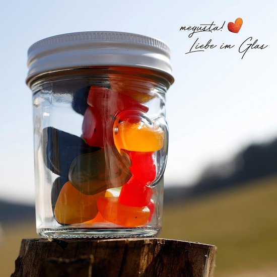 6 stuks glazen yoghurtpotten met deksels, pudding glazen potten, mini yoghurt dessert helder glazen pot, container voor jello/honing/jam/mousse/cake/melk, feest, geschenken (200ML