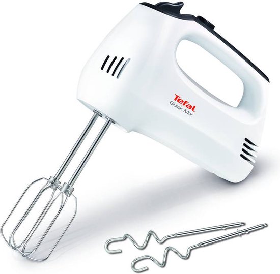 Tefal HT310138 mixer Handmixer 300 W Zwart, Wit van Tefal — afbeelding 2