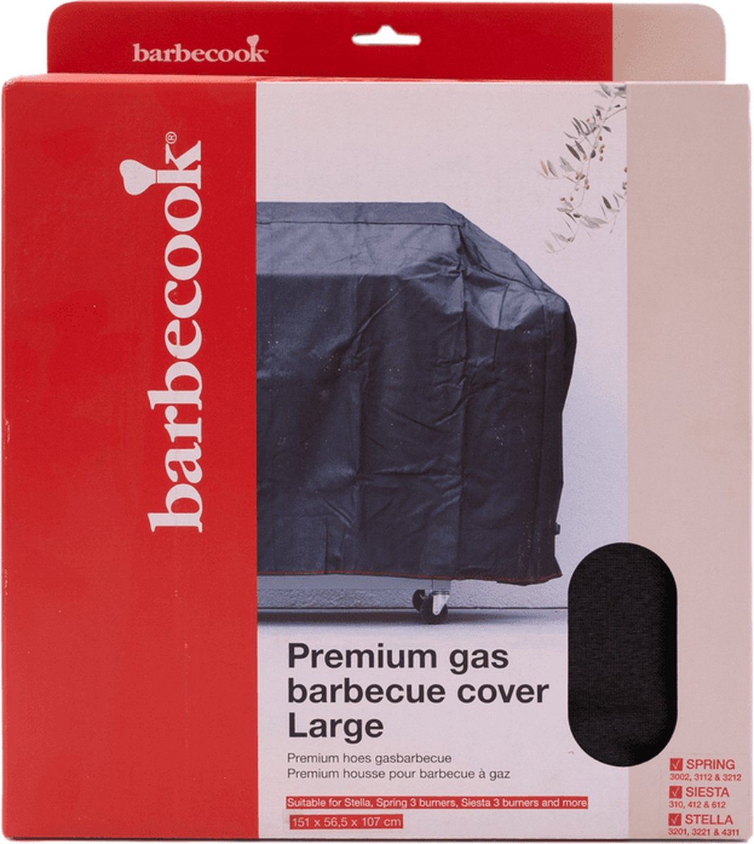 Barbecook Housse de protection XL premium - barbecue au gaz
