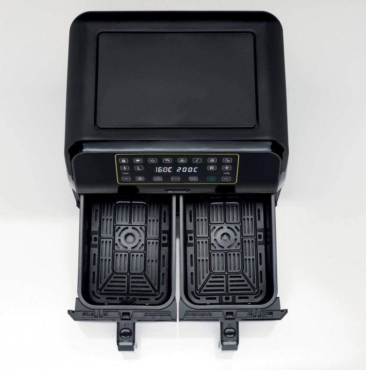 Afbeelding 2 van Ariete 4623 l Dubbele Airfryer XXL l Twee Kookvakken l 8 Liter l 1700 Watt l Dual Zone Technologie l 8 automatische programma's