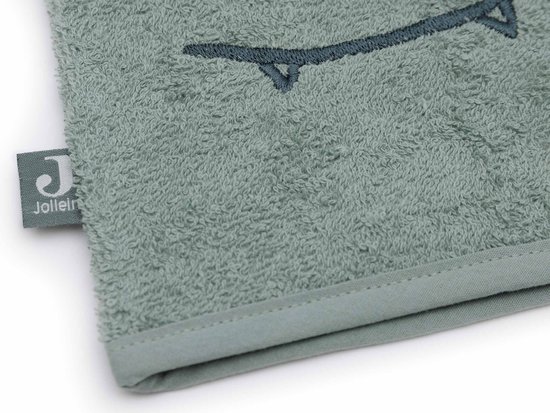 Jollein - Baby Washand Badstof - Jungle Jambo Croco van Jollein — afbeelding 2