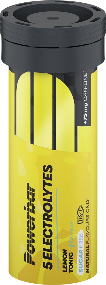 Goedkoopste Powerbar Sportdrank Electrolyte Tabs - Met 5 Elektrolyten - Citroen Tonic - 10 tabletten