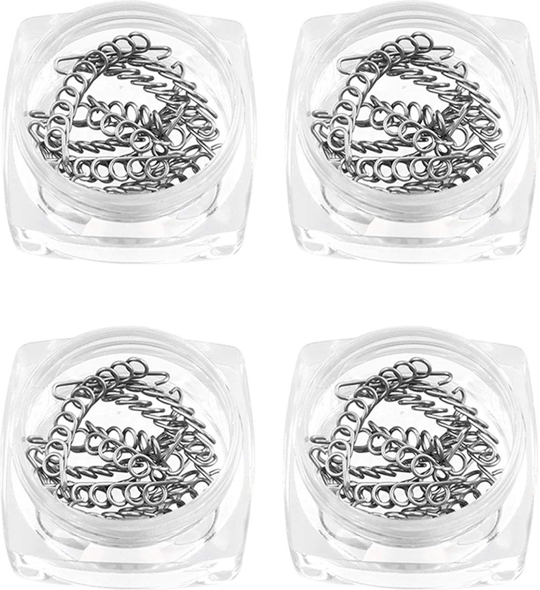 Goedkoopste Ingegroeide Teennageldraad Fixer Pedicure Ingegroeide Teennagel Correctie - 48 stks Recover Care Nail Tool (6 Maten) nagelbeugel