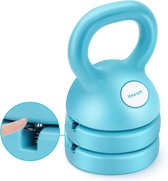 Bol.com Verstelbare Gewichtsset Kettlebell - 3-in-1 Kettlebells (5 lbs 8 lbs 54 kg voor Kiezen) - Thuis Fitness Workout - Kracht... aanbieding