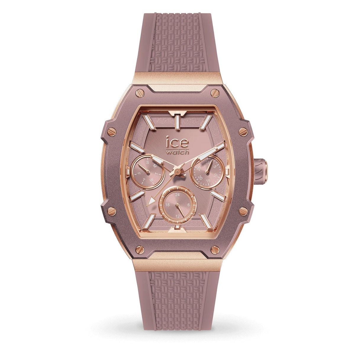 Ice Watch ICE boliday - Silk pink 023804 Horloge - Siliconen - Roze - Ø 39.5 mm