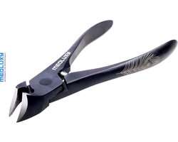 MEDLUXY® Pro - Nageltang - Soft Koptang - Classic - 12 cm - Zwart (MP0004) (kopknipper / dwarssnittang, suwada, nagelknipper)