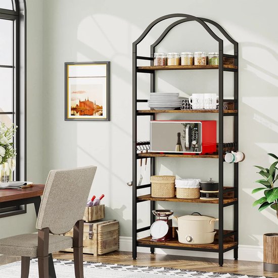 Gaming boekenkast 67cm met ledstrip - zwart - Modern Parisot