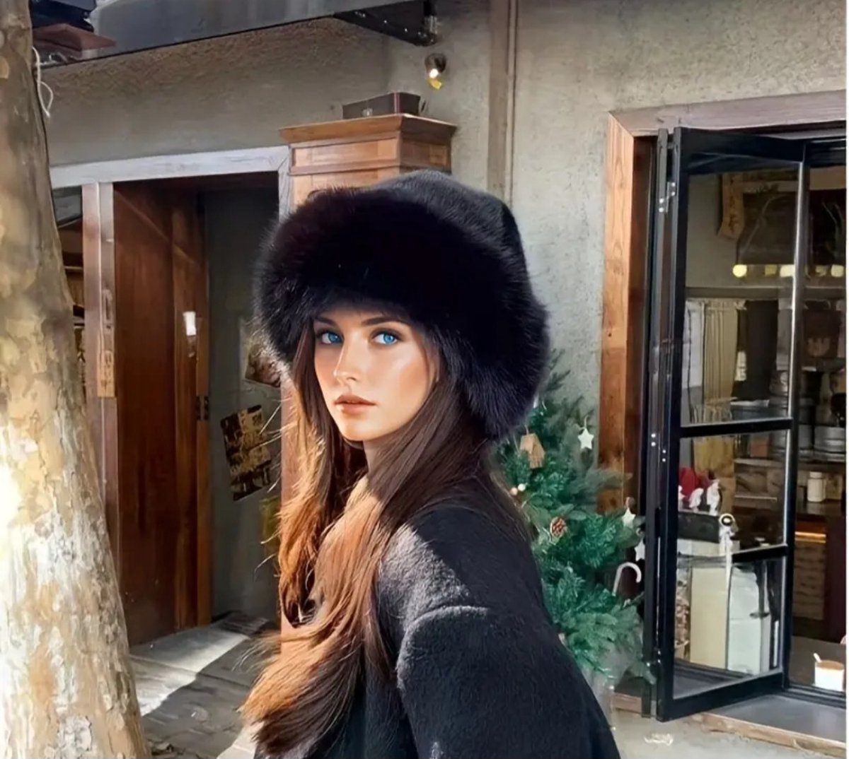 Dames Wintermuts – Donkergrijs– Zacht & Warm – Luxe Look – Perfect voor Koude Dagen