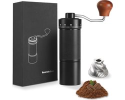 Handmatige Koffiemolen met Instelbare Maalgraad - Perfect voor Thuis & Reizen