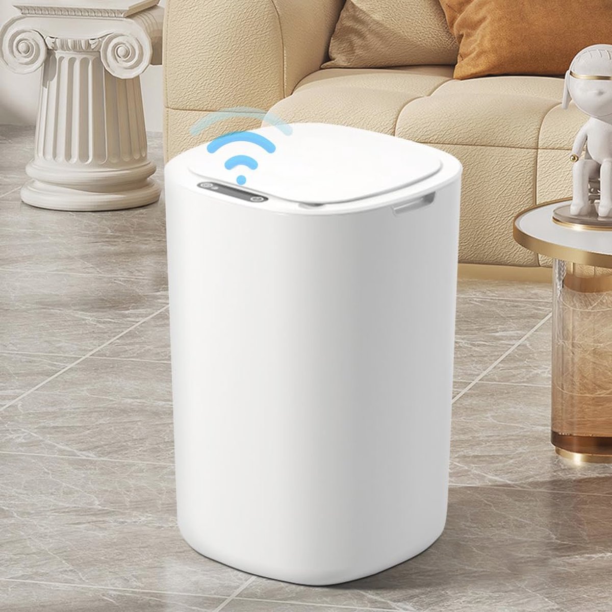 Automatische Vuilnisemmer met Sensor - 13 Liter - Touchless Afvalemmer voor Keuken en Badkamer
