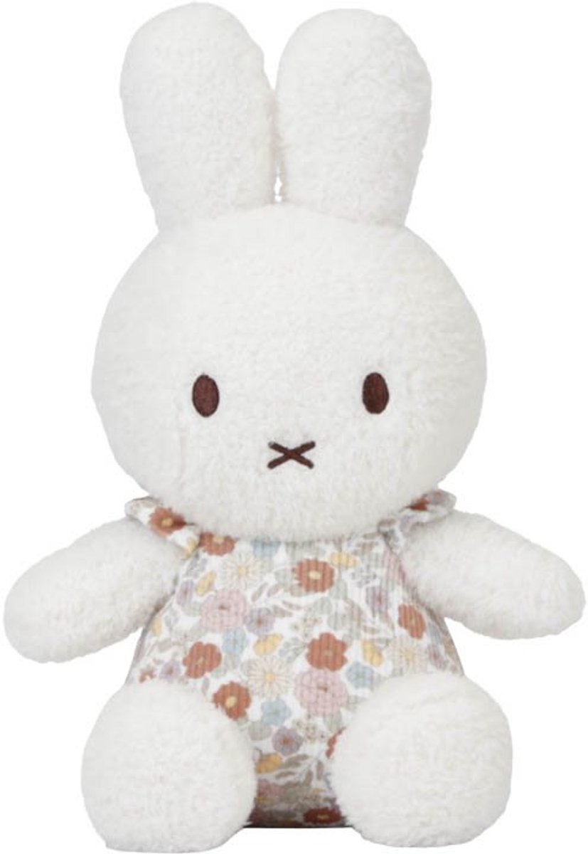 Little Dutch x Nijntje - Giftset Vintage Little Flowers - Knuffel, knuffeldoekje en rammelaar — afbeelding 7