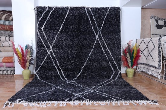 Tapis Vintage Boujaad - 300 x 210 cm - Tapis noué main - Coloré et unique