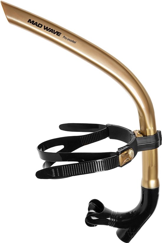 Zwemsnorkel PRO GOUD Zwemsnorkel - Unisex | Mad Wave Accessoires