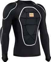 E-shop4u - Protection de veste de ski - Dos et poitrine - Homme - Respirant et Droog rapide - Polyester - Convient aux plus grands - Taille - M