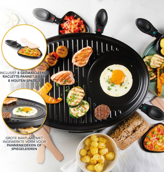DOMO DO9038G - Raclette-grill - 8 personen — afbeelding 3