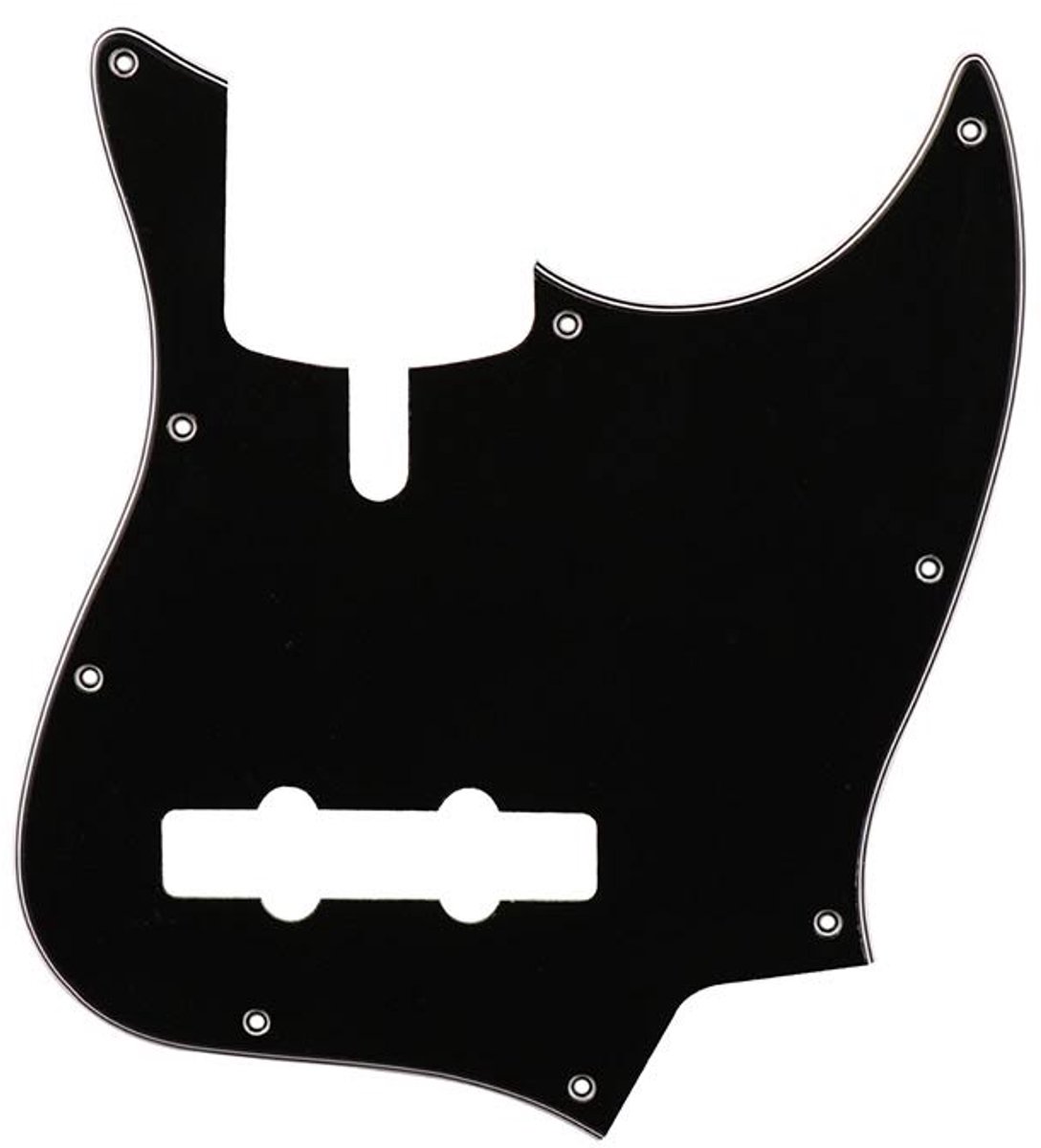 Boston M5V-310-B pickguard, Sire Marcus Miller V-series 5-string, 3 ply, black