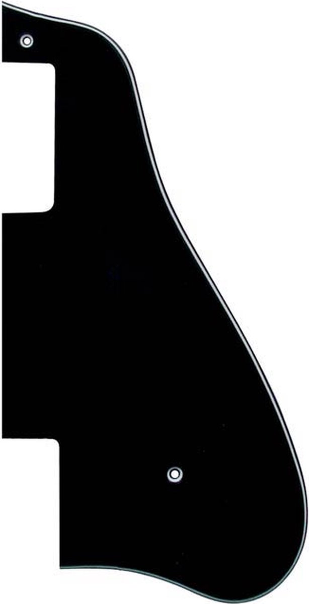 Boston JZ3-B pickguard, 335-model, black, 3 ply