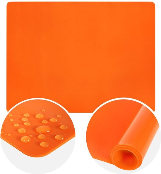Tapis De Cuisson Silicone Pour Dutch Oven – 2 Pièces (rond + Ovale) Avec Poignées, Raclettes Et Pinceau - 7